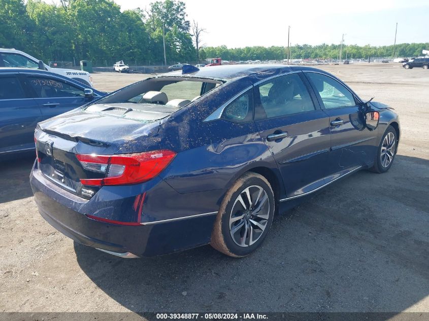 2020 Honda Accord Hybrid Touring VIN: 1HGCV3F93LA010317 Lot: 39348877