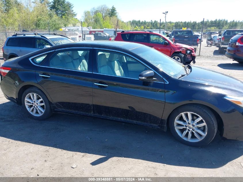 2014 Toyota Avalon Xle Premium VIN: 4T1BK1EB7EU090830 Lot: 39348881