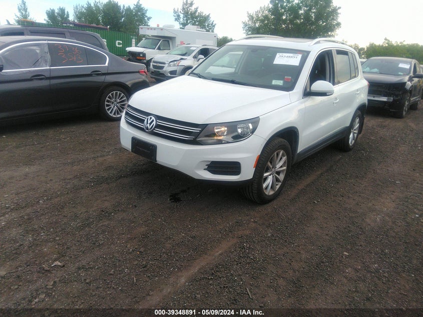 2017 VOLKSWAGEN TIGUAN WOLFSBURG - WVGSV7AX8HK020832