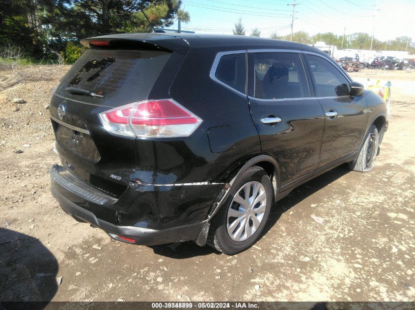 2015 Nissan Rogue S VIN: KNMAT2MV9FP580345 Lot: 39348899