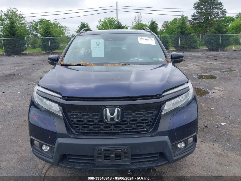 2019 Honda Passport Touring VIN: 5FNYF8H93KB014949 Lot: 39348918