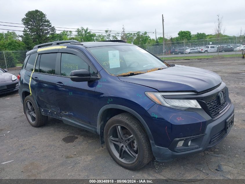 2019 Honda Passport Touring VIN: 5FNYF8H93KB014949 Lot: 39348918