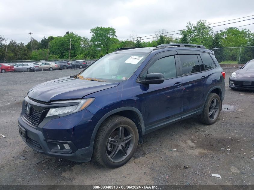 2019 Honda Passport Touring VIN: 5FNYF8H93KB014949 Lot: 39348918