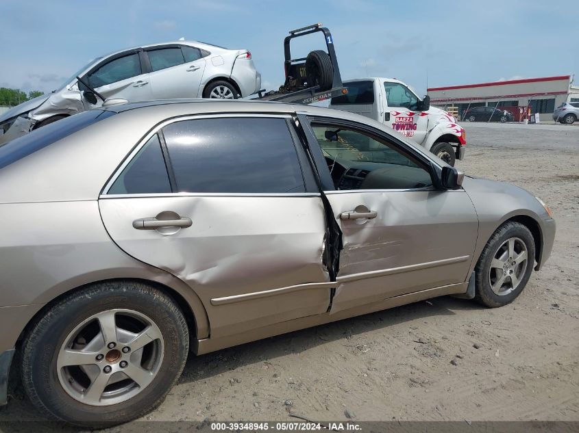 2005 Honda Accord Hybrid Ima VIN: JHMCN36495C003557 Lot: 39348945