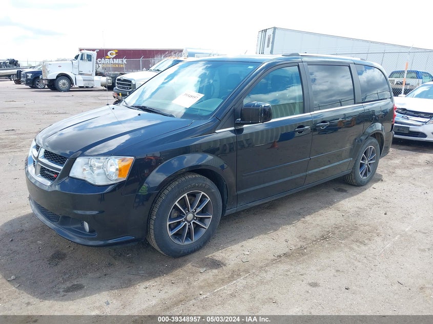2017 DODGE GRAND CARAVAN SXT - 2C4RDGCG4HR624429