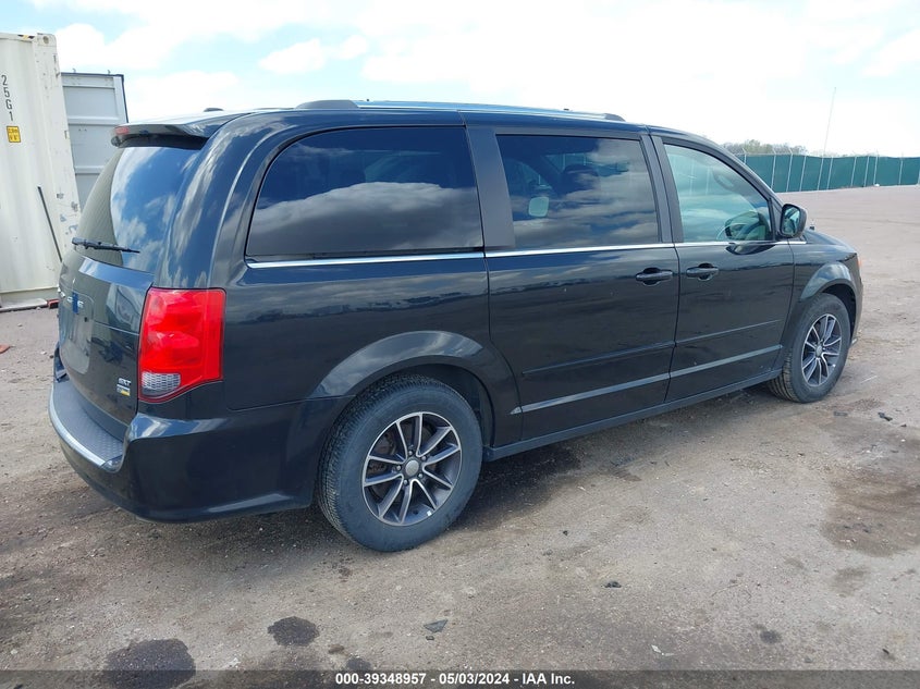 2017 DODGE GRAND CARAVAN SXT - 2C4RDGCG4HR624429