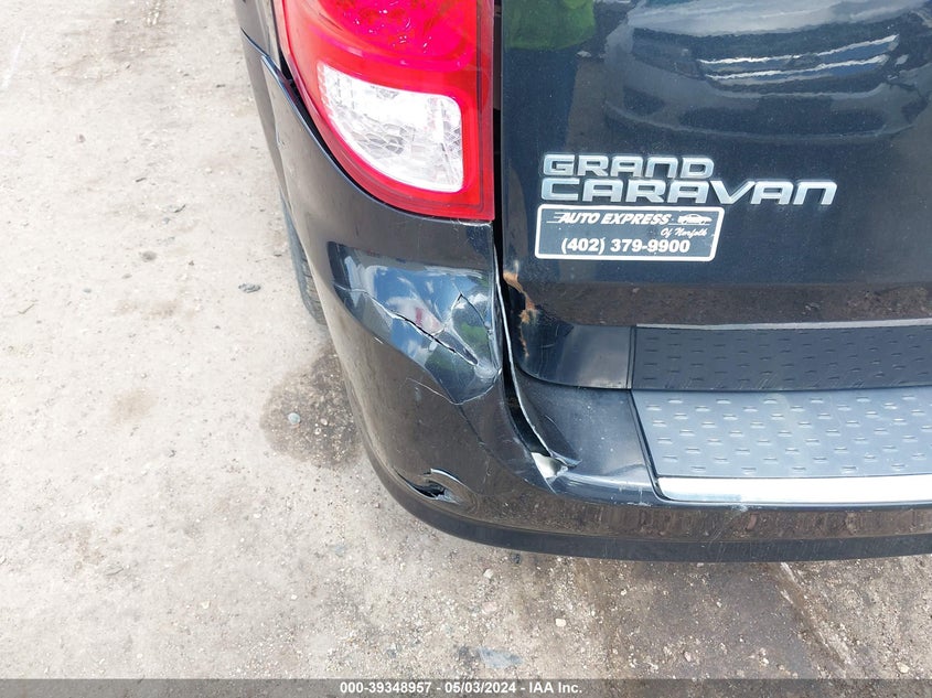 2017 DODGE GRAND CARAVAN SXT - 2C4RDGCG4HR624429