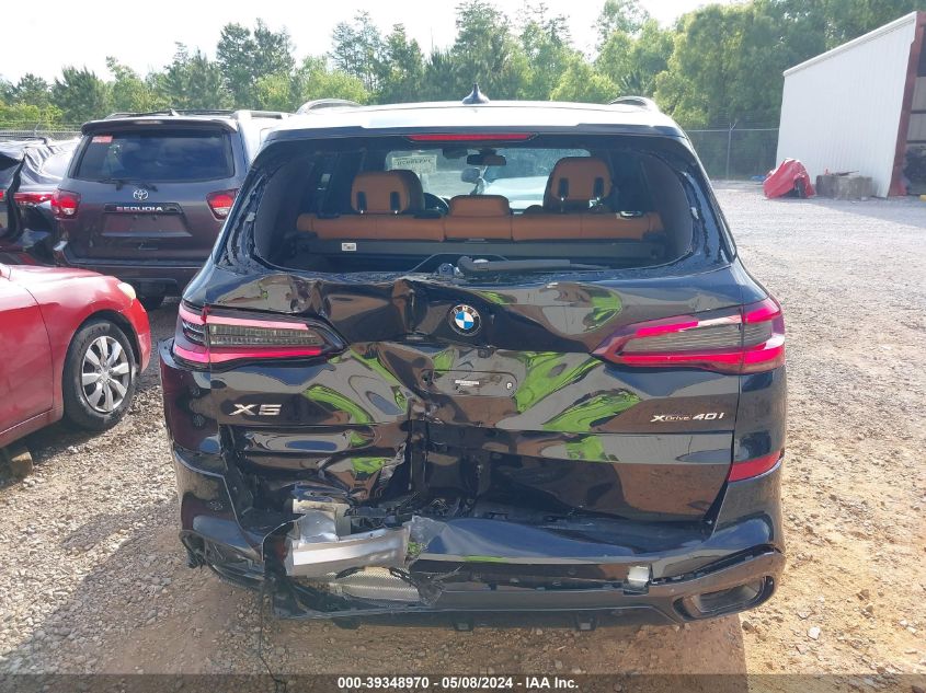 2023 BMW X5 xDrive40I VIN: 5UXCR6C00P9N81571 Lot: 39348970