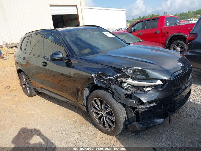 2023 BMW X5 xDrive40I VIN: 5UXCR6C00P9N81571 Lot: 39348970