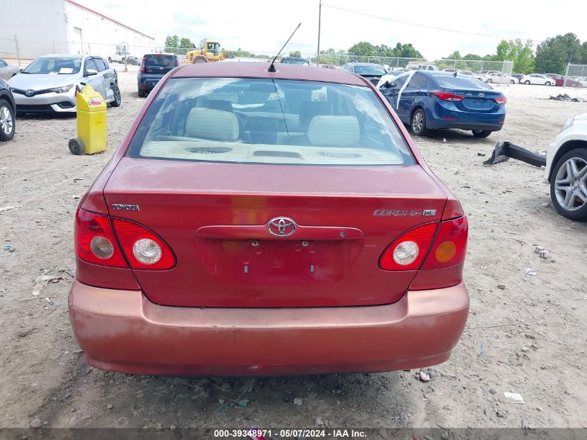 2008 Toyota Corolla Ce VIN: 1NXBR32E78Z940918 Lot: 39348971