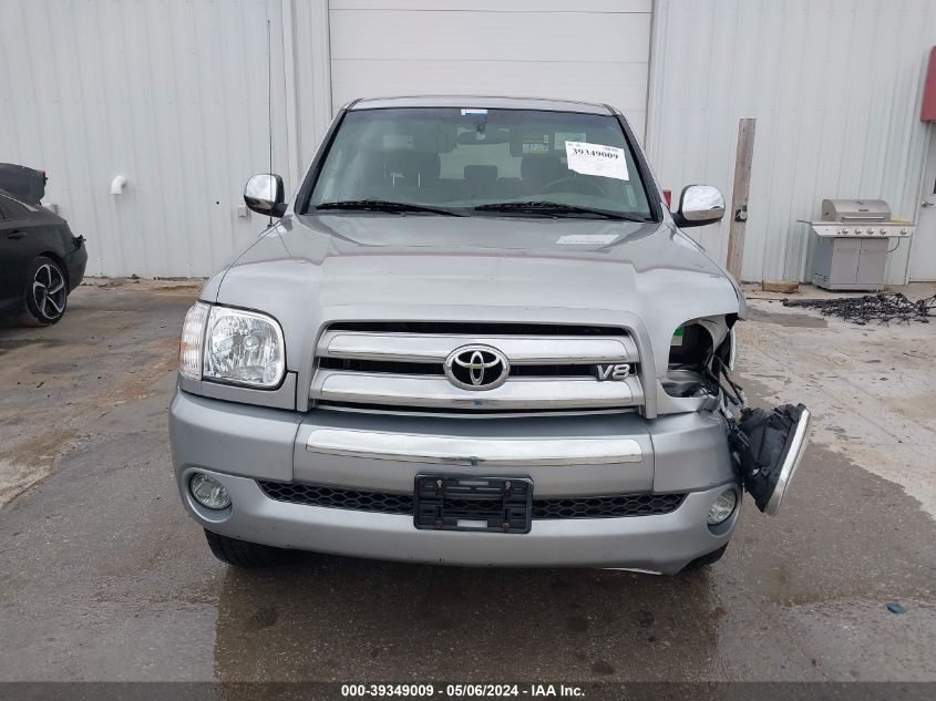 2005 Toyota Tundra Sr5 V8 VIN: 5TBDT44145S468040 Lot: 39349009