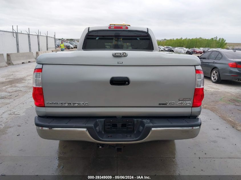 2005 Toyota Tundra Sr5 V8 VIN: 5TBDT44145S468040 Lot: 39349009