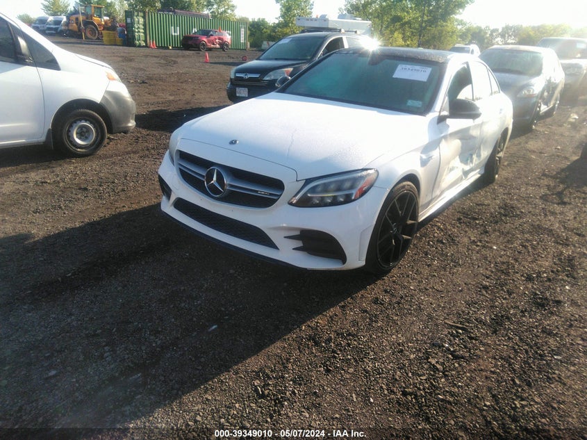 VIN 55SWF6EB0LU328898 2020 MERCEDES-BENZ AMG C 43 4MATIC
