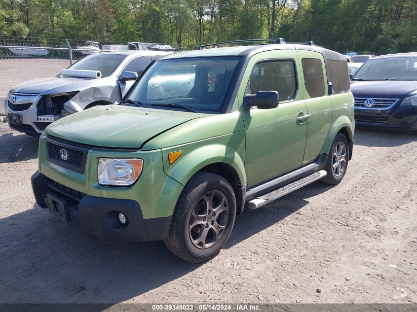 2006 Honda Element Ex-P VIN: 5J6YH28706L015477 Lot: 39349023