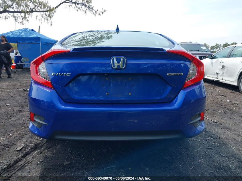 2017 Honda Civic Touring VIN: 2HGFC1F98HH645243 Lot: 39349070