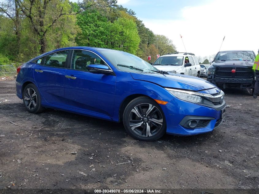 2017 Honda Civic Touring VIN: 2HGFC1F98HH645243 Lot: 39349070