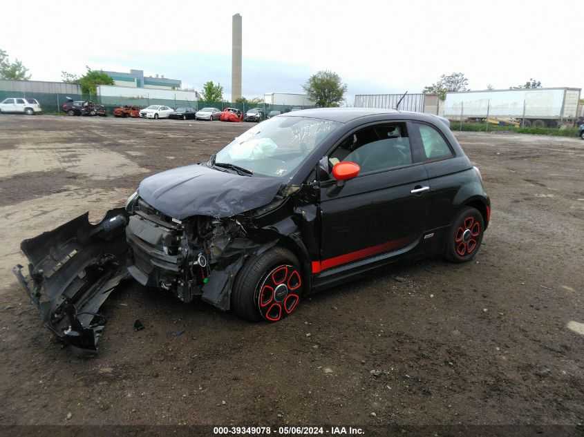 2015 Fiat 500E Battery Electric VIN: 3C3CFFGE9FT561541 Lot: 39349078