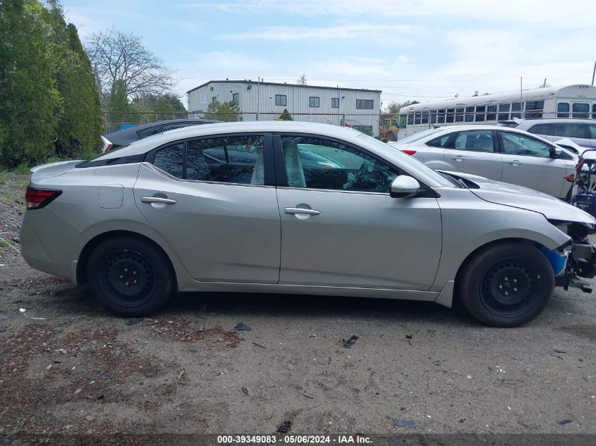 2021 Nissan Sentra S Xtronic Cvt VIN: 3N1AB8BV7MY242272 Lot: 39349083