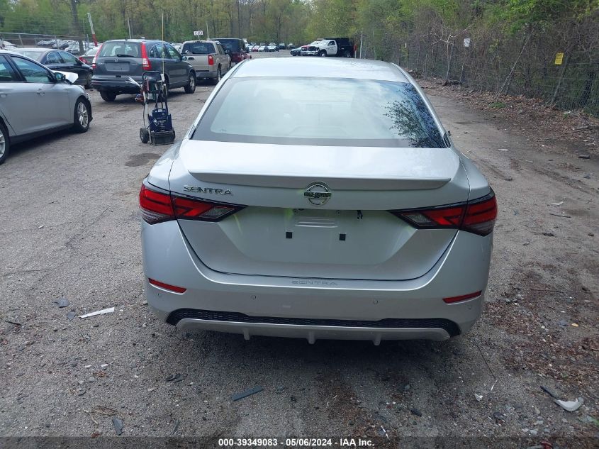 2021 Nissan Sentra S Xtronic Cvt VIN: 3N1AB8BV7MY242272 Lot: 39349083