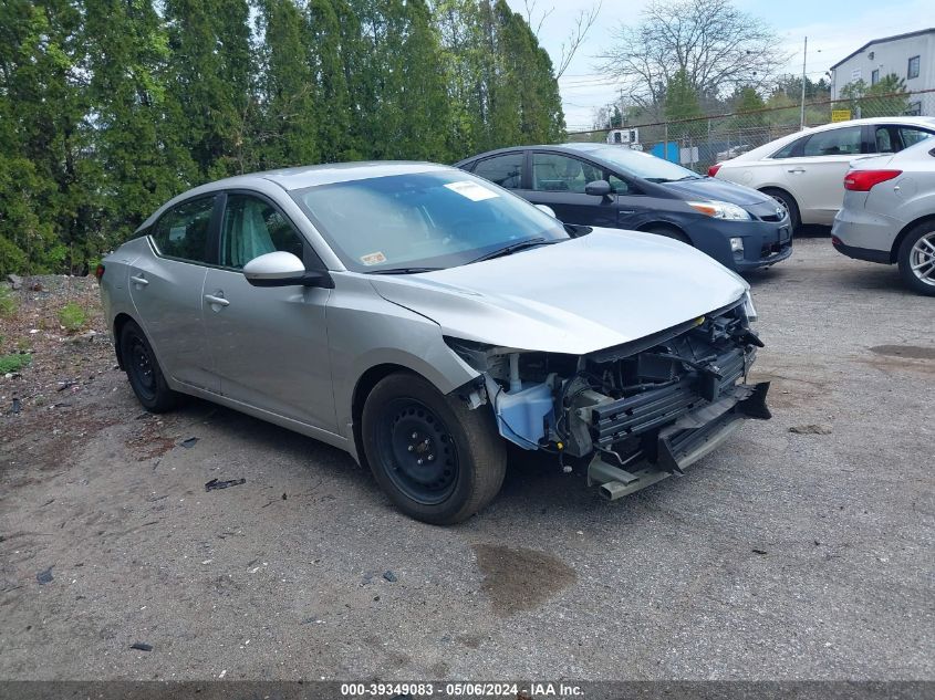 2021 Nissan Sentra S Xtronic Cvt VIN: 3N1AB8BV7MY242272 Lot: 39349083