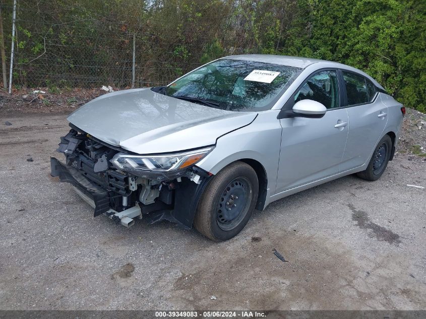 2021 Nissan Sentra S Xtronic Cvt VIN: 3N1AB8BV7MY242272 Lot: 39349083