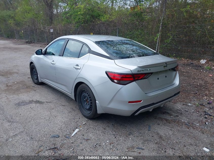 2021 Nissan Sentra S Xtronic Cvt VIN: 3N1AB8BV7MY242272 Lot: 39349083