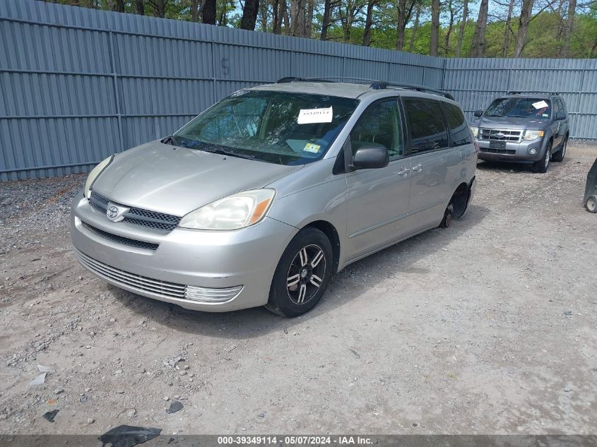 2004 Toyota Sienna Le VIN: 5TDZA23C44S135300 Lot: 39349114