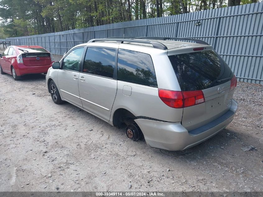 2004 Toyota Sienna Le VIN: 5TDZA23C44S135300 Lot: 39349114