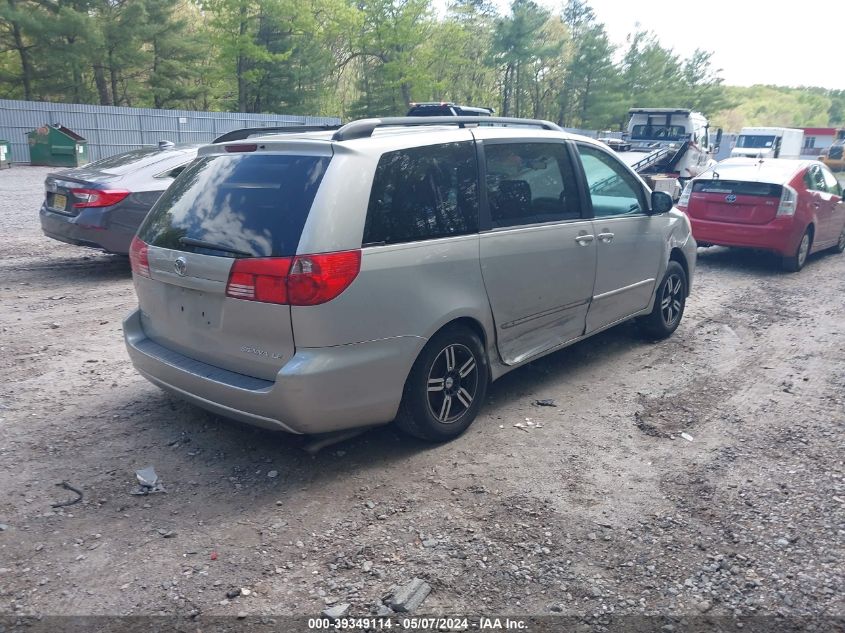 2004 Toyota Sienna Le VIN: 5TDZA23C44S135300 Lot: 39349114