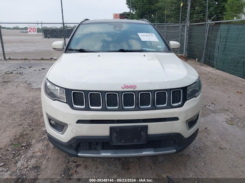 2021 Jeep Compass Limited 4X4 VIN: 3C4NJDCB8MT595096 Lot: 39349145