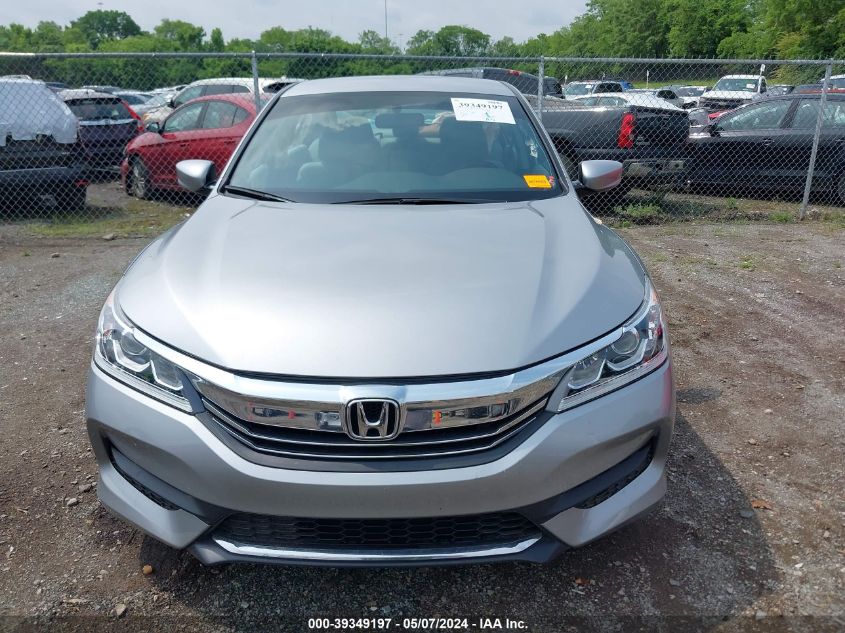 2016 Honda Accord Lx VIN: 1HGCR2F38GA121784 Lot: 39349197