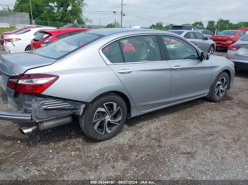 2016 Honda Accord Lx VIN: 1HGCR2F38GA121784 Lot: 39349197