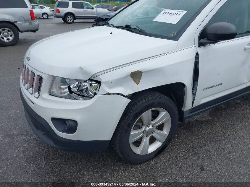 2013 Jeep Compass Sport VIN: 1C4NJCBB2DD169387 Lot: 39349214