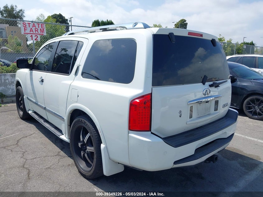 2008 Infiniti Qx56 VIN: 5N3AA08C48N905567 Lot: 39349226