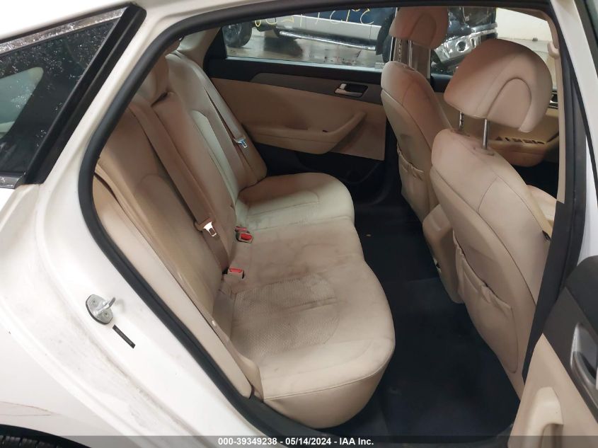 2015 Hyundai Sonata Se VIN: 5NPE24AF5FH143449 Lot: 39349238