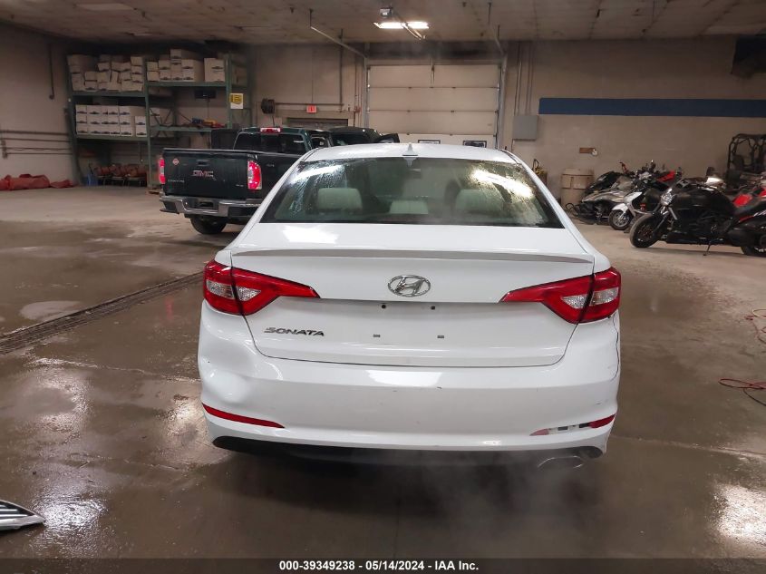 2015 Hyundai Sonata Se VIN: 5NPE24AF5FH143449 Lot: 39349238
