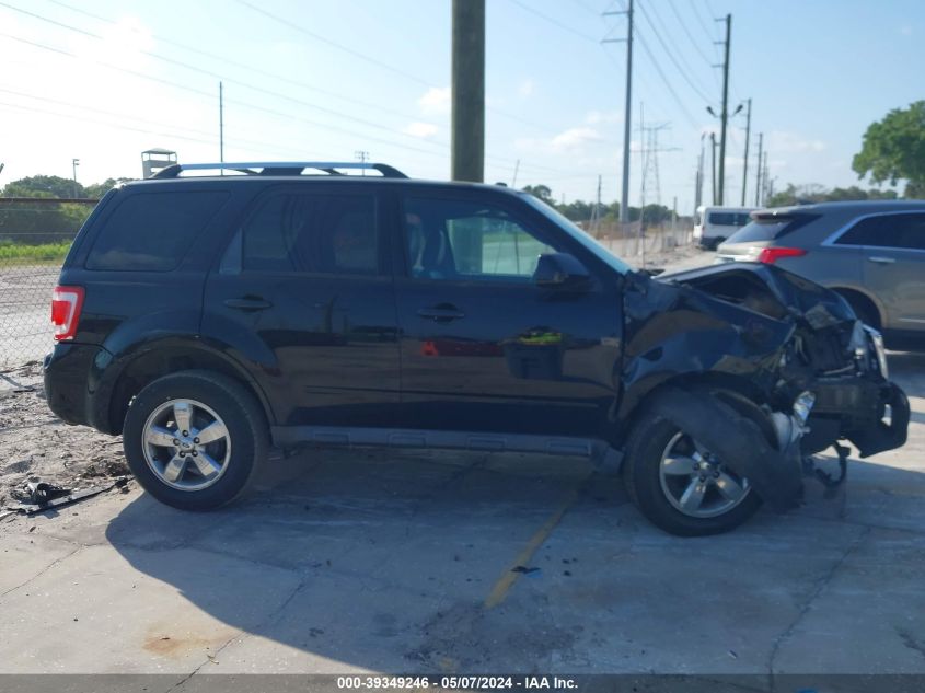 2012 Ford Escape Limited VIN: 1FMCU0E79CKB71387 Lot: 39349246