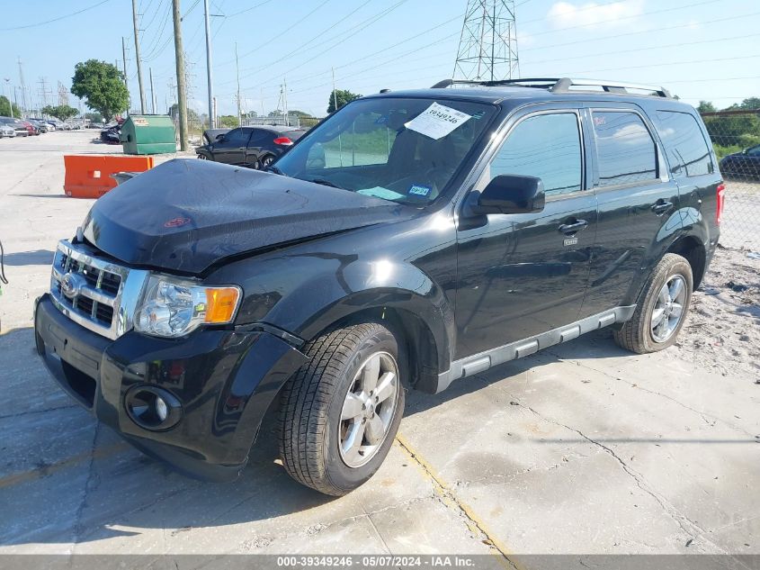 2012 Ford Escape Limited VIN: 1FMCU0E79CKB71387 Lot: 39349246