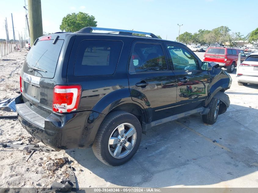 2012 Ford Escape Limited VIN: 1FMCU0E79CKB71387 Lot: 39349246