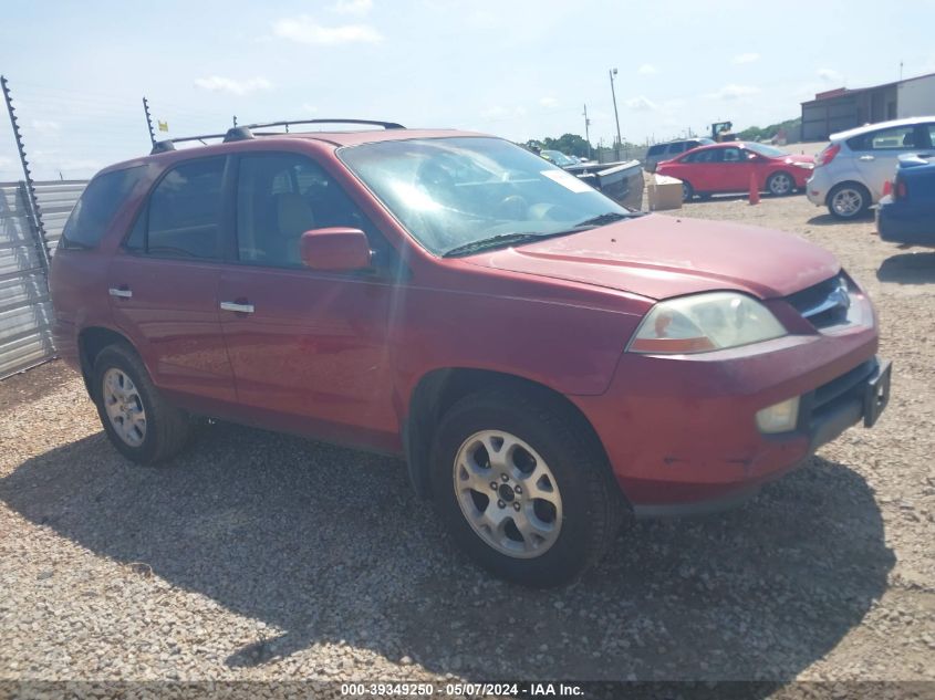 2002 Acura Mdx VIN: 2HNYD18662H507192 Lot: 39349250