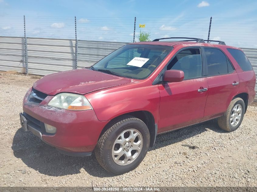 2002 Acura Mdx VIN: 2HNYD18662H507192 Lot: 39349250