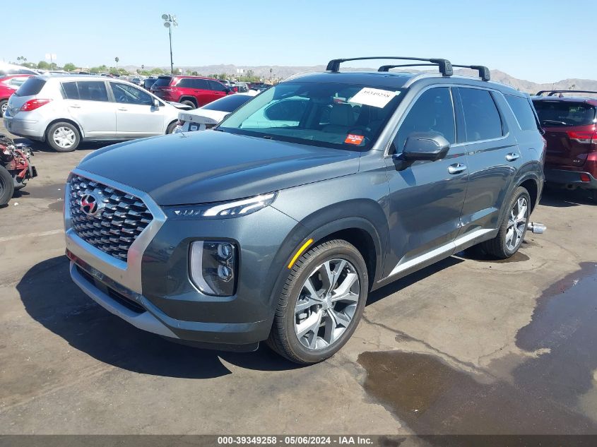 2022 Hyundai Palisade Limited VIN: KM8R54HE5NU393439 Lot: 39349258