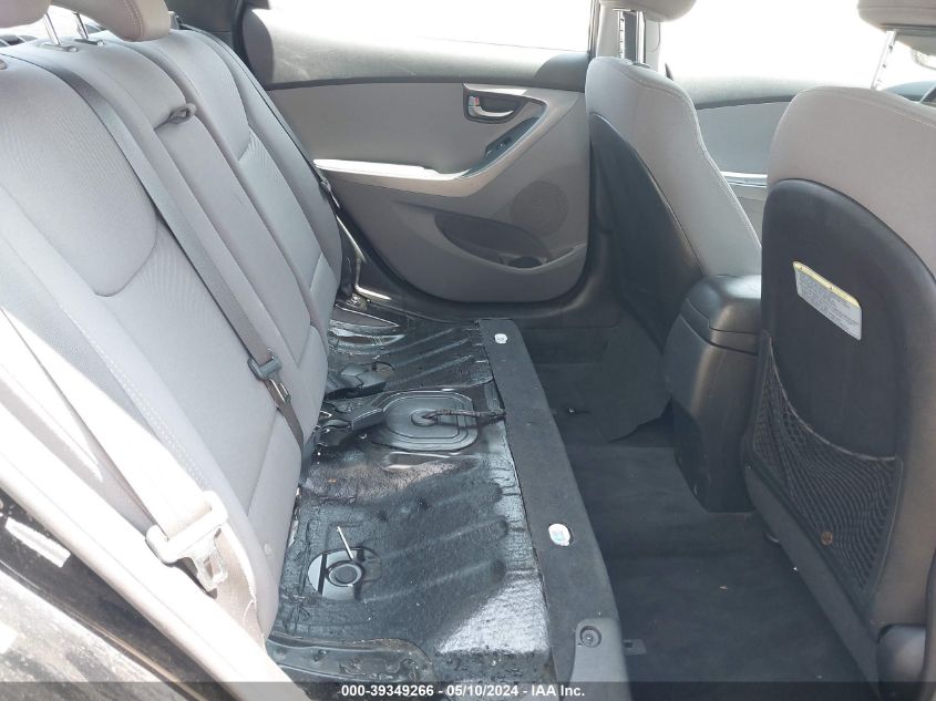 2014 Hyundai Elantra Se VIN: KMHDH4AE5EU109433 Lot: 39349266