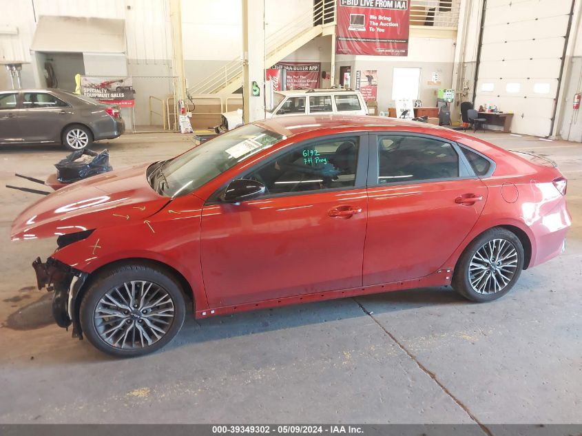 2023 Kia Forte Gt-Line VIN: 3KPF54AD4PE594873 Lot: 39349302