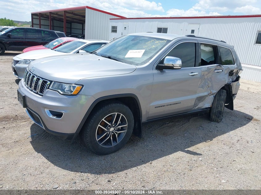 VIN 1C4RJFBG4JC278255 2018 JEEP GRAND CHEROKEE LIMITED 4X4