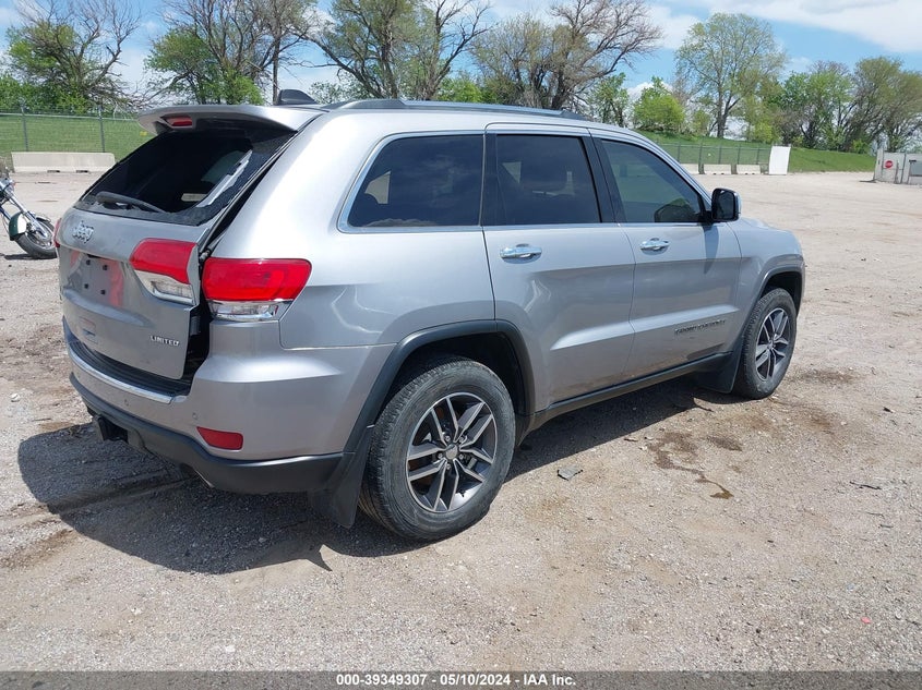 VIN 1C4RJFBG4JC278255 2018 JEEP GRAND CHEROKEE LIMITED 4X4