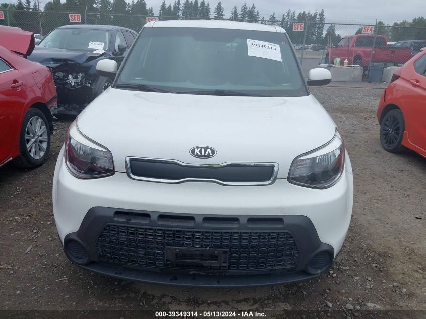 2014 Kia Soul VIN: KNDJN2A24E7038993 Lot: 39349314