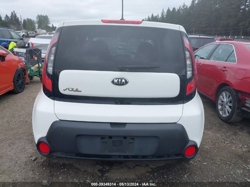 2014 Kia Soul VIN: KNDJN2A24E7038993 Lot: 39349314