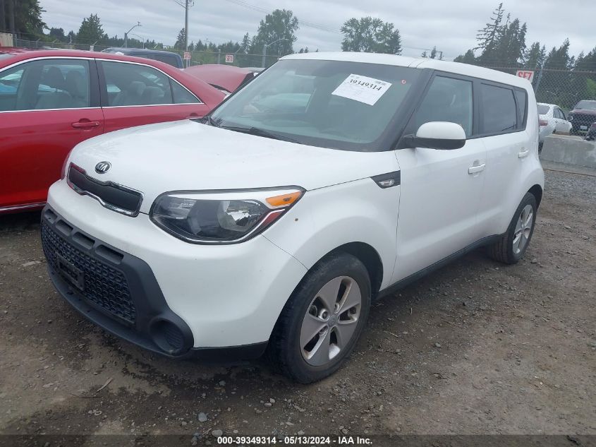 2014 Kia Soul VIN: KNDJN2A24E7038993 Lot: 39349314