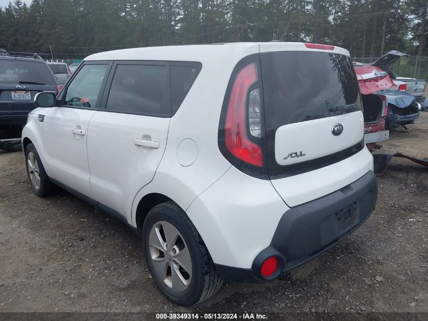 2014 Kia Soul VIN: KNDJN2A24E7038993 Lot: 39349314